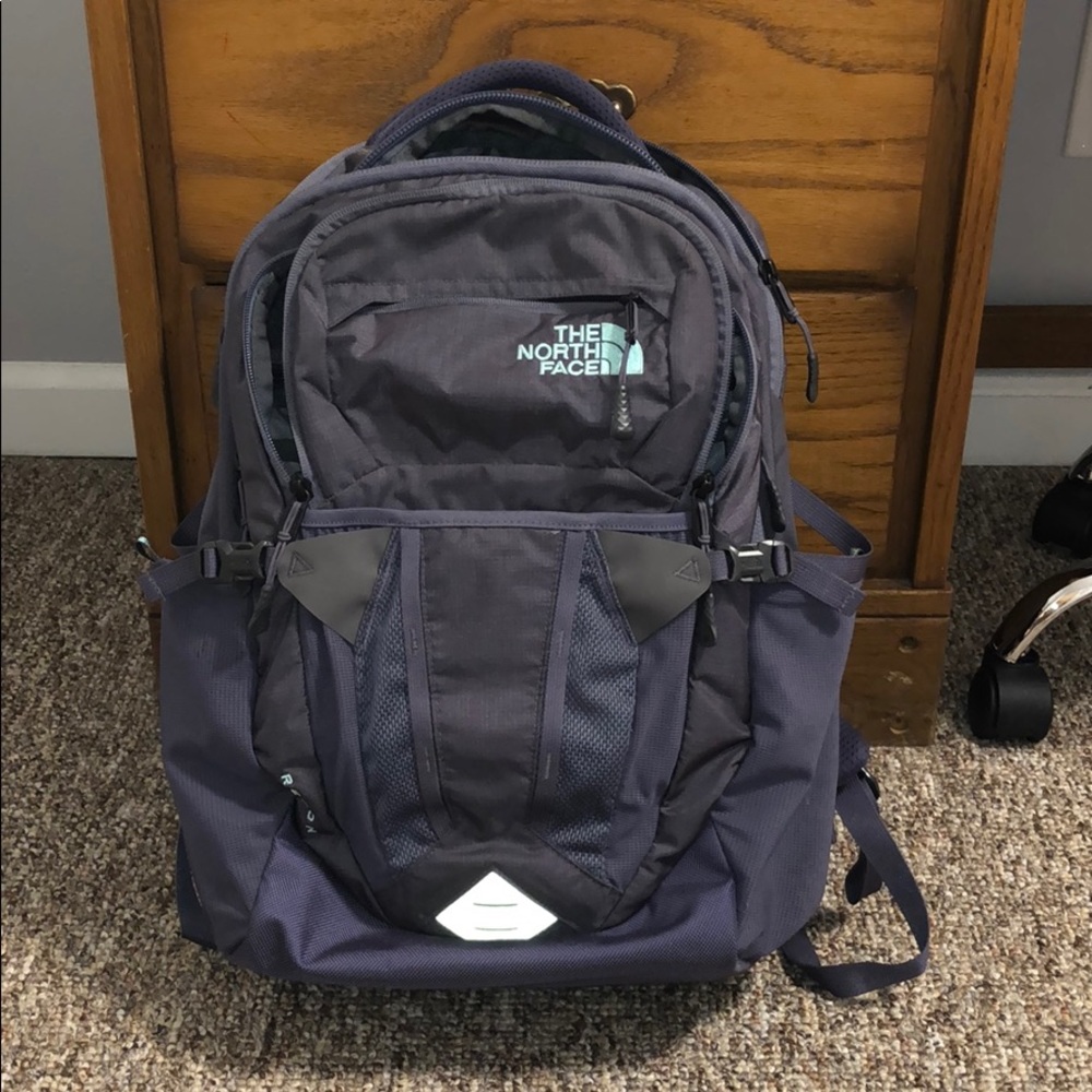 Purple Northface Recon Backpack